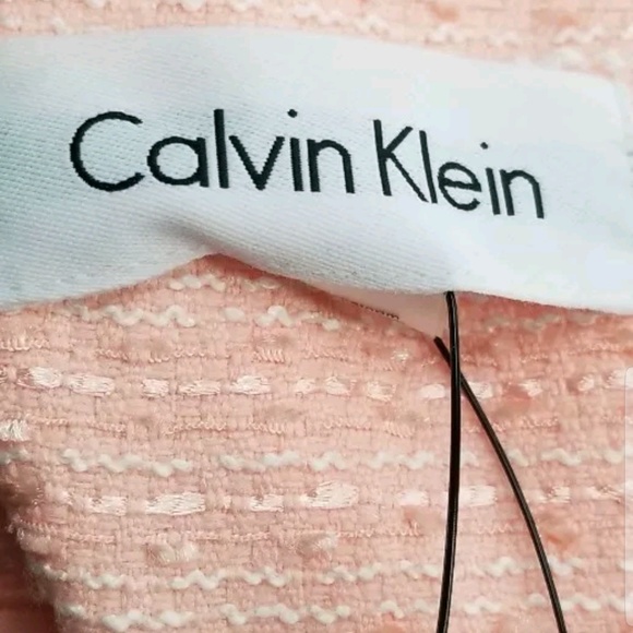 Calvin Klein Womans Textured Flyaway Jacket Sz 6 - Picture 7 of 8